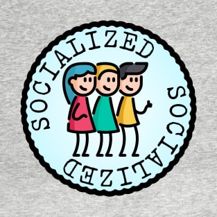 Socialized (Adulting Merit Badge) T-Shirt